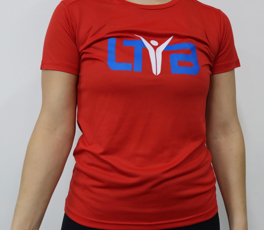 Ladies CoolDry T-Shirt - Red