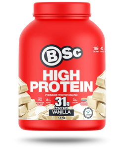 BSC High Protein Powder Vanilla 1.8kg