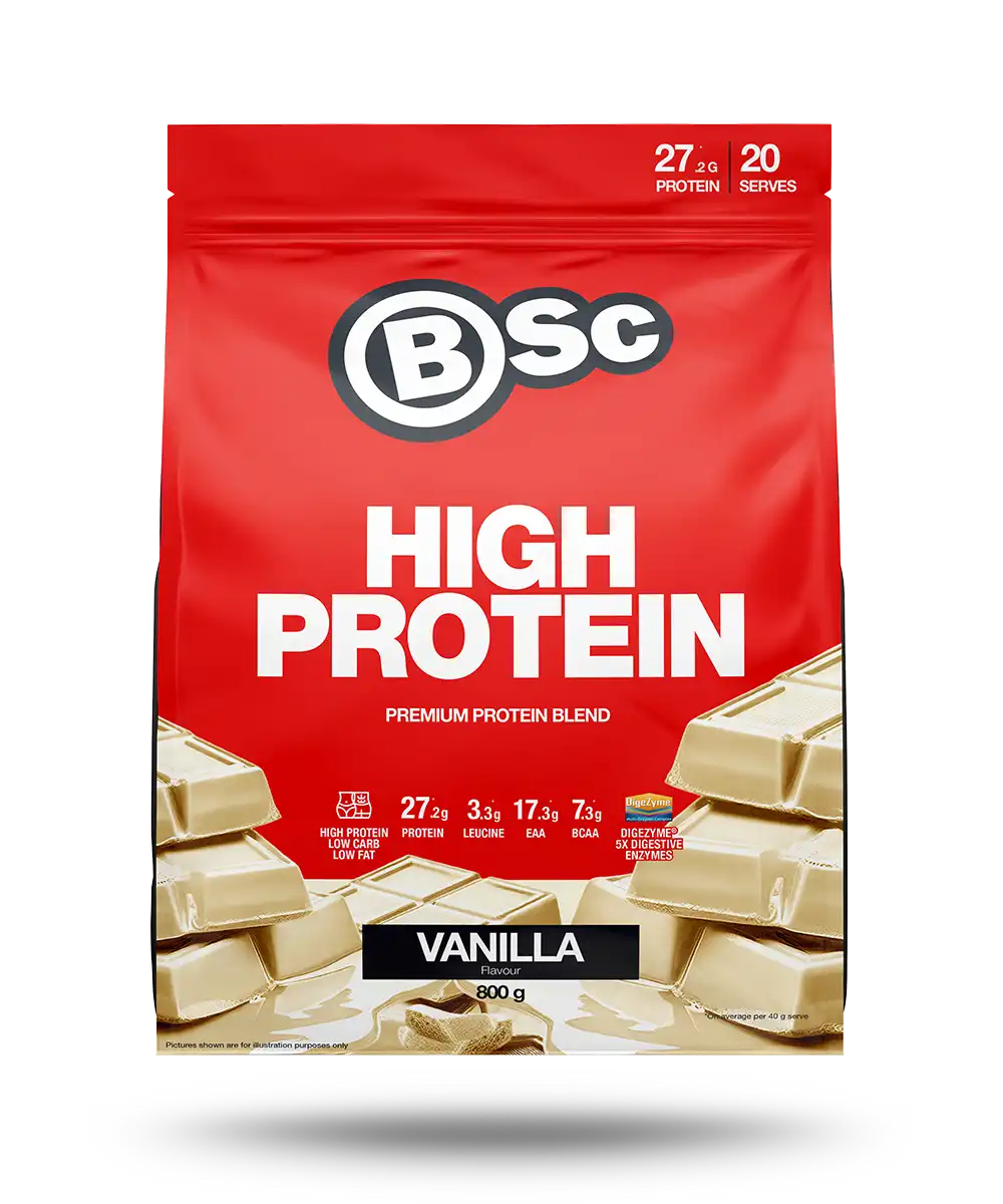 BSC High Protein Powder Vanilla 900g