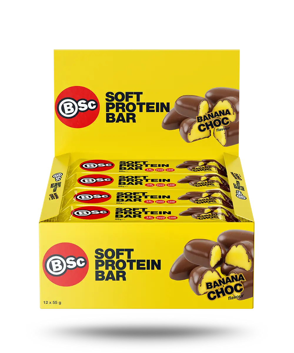 BSC Soft Protein Bar Banana Choc Flavour