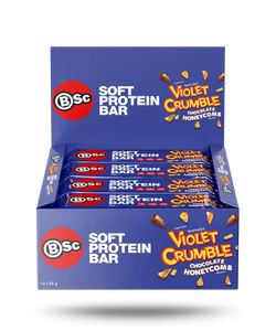 BSC Soft Protein Bar Violet Crumble Chocolate Honeycomb
