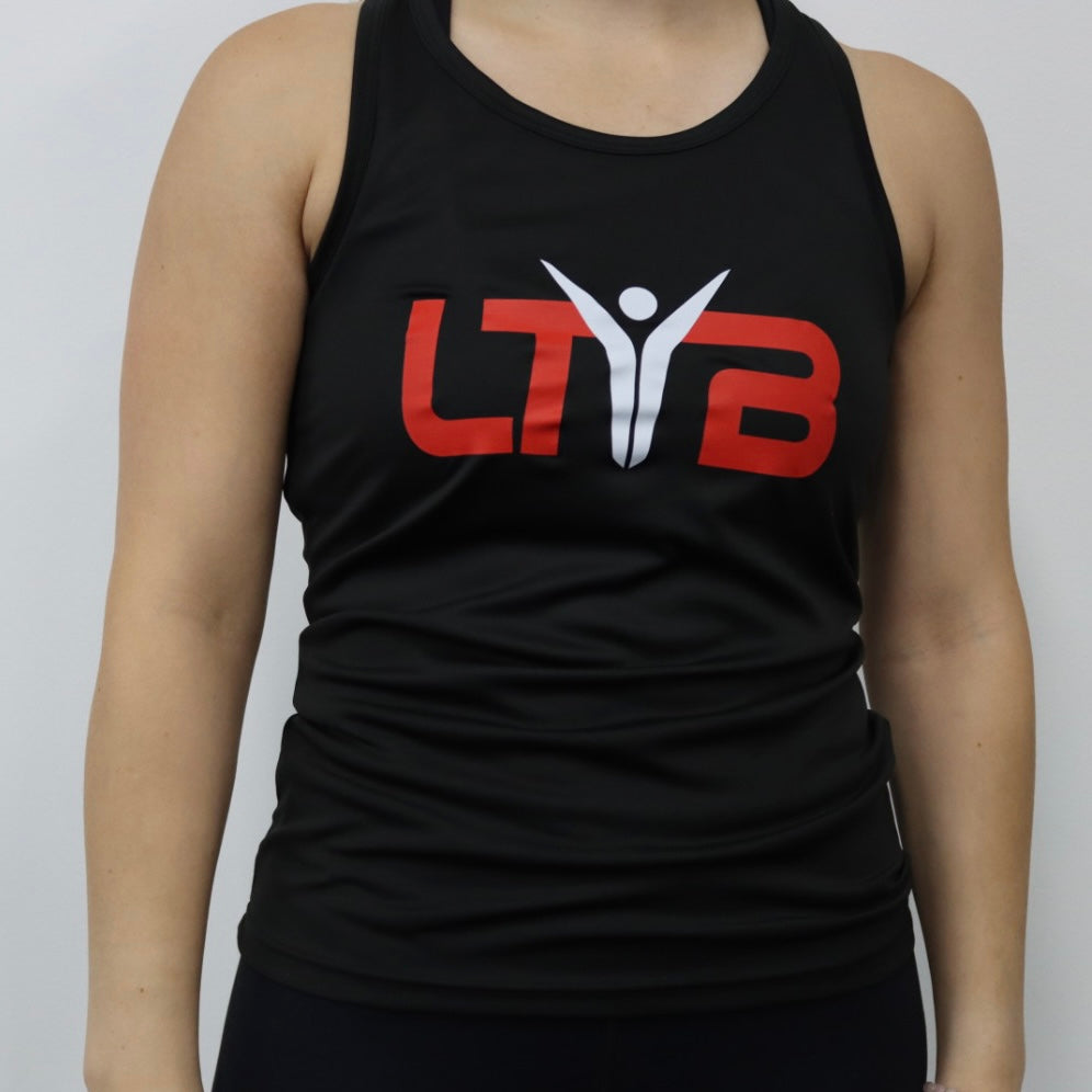 Ladies Active-Dry Singlet - Black